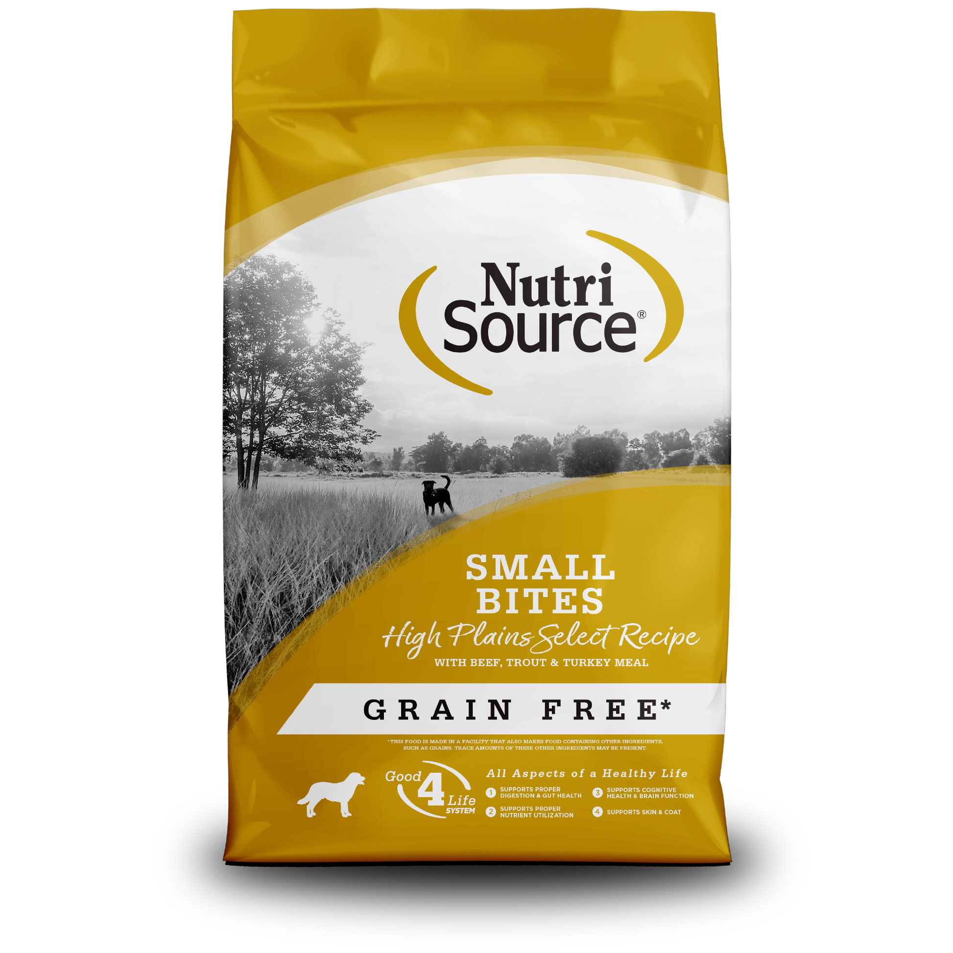 Grain Free Small Bites High Plains Select - bag front