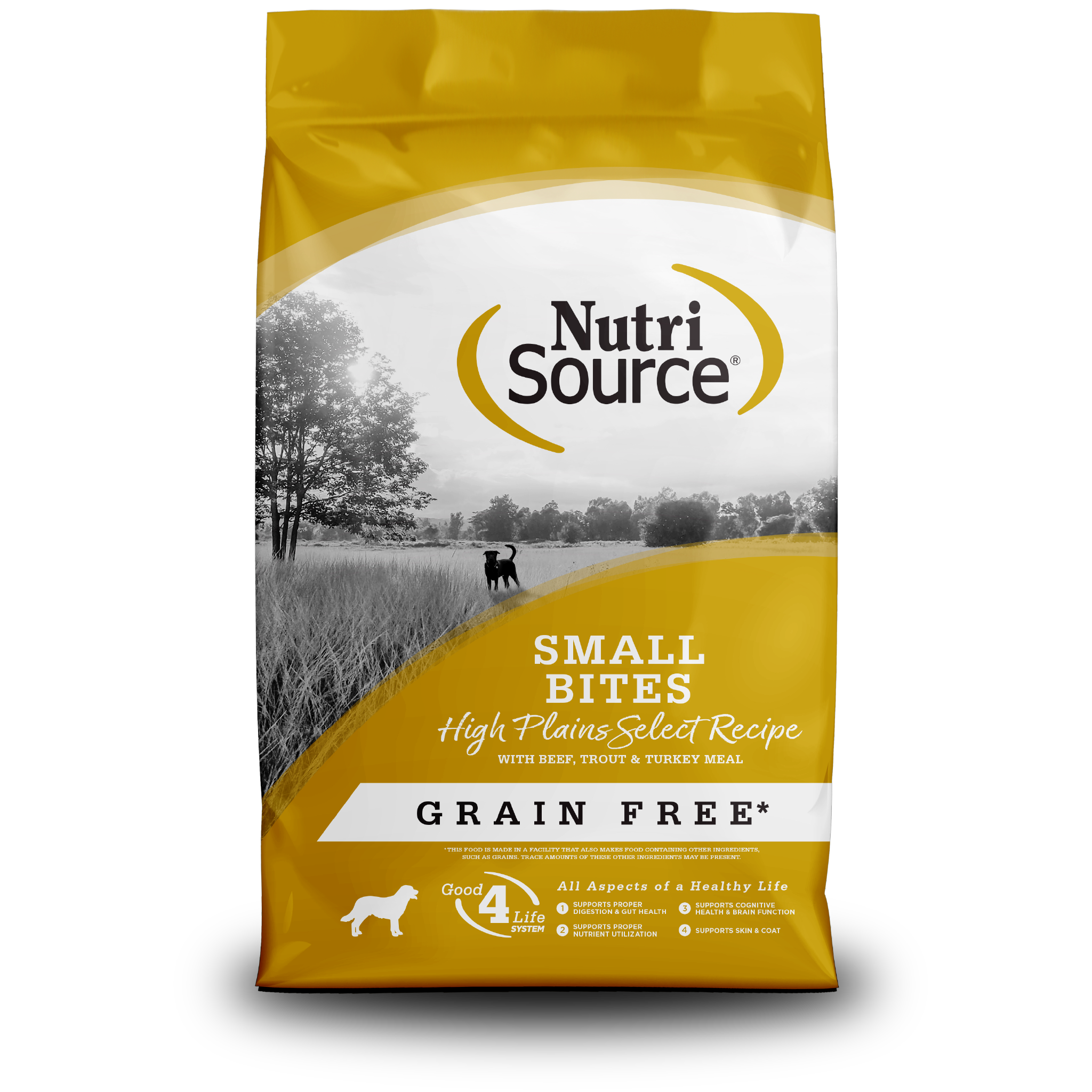 Grain Free Small Bites High Plains Select - bag front