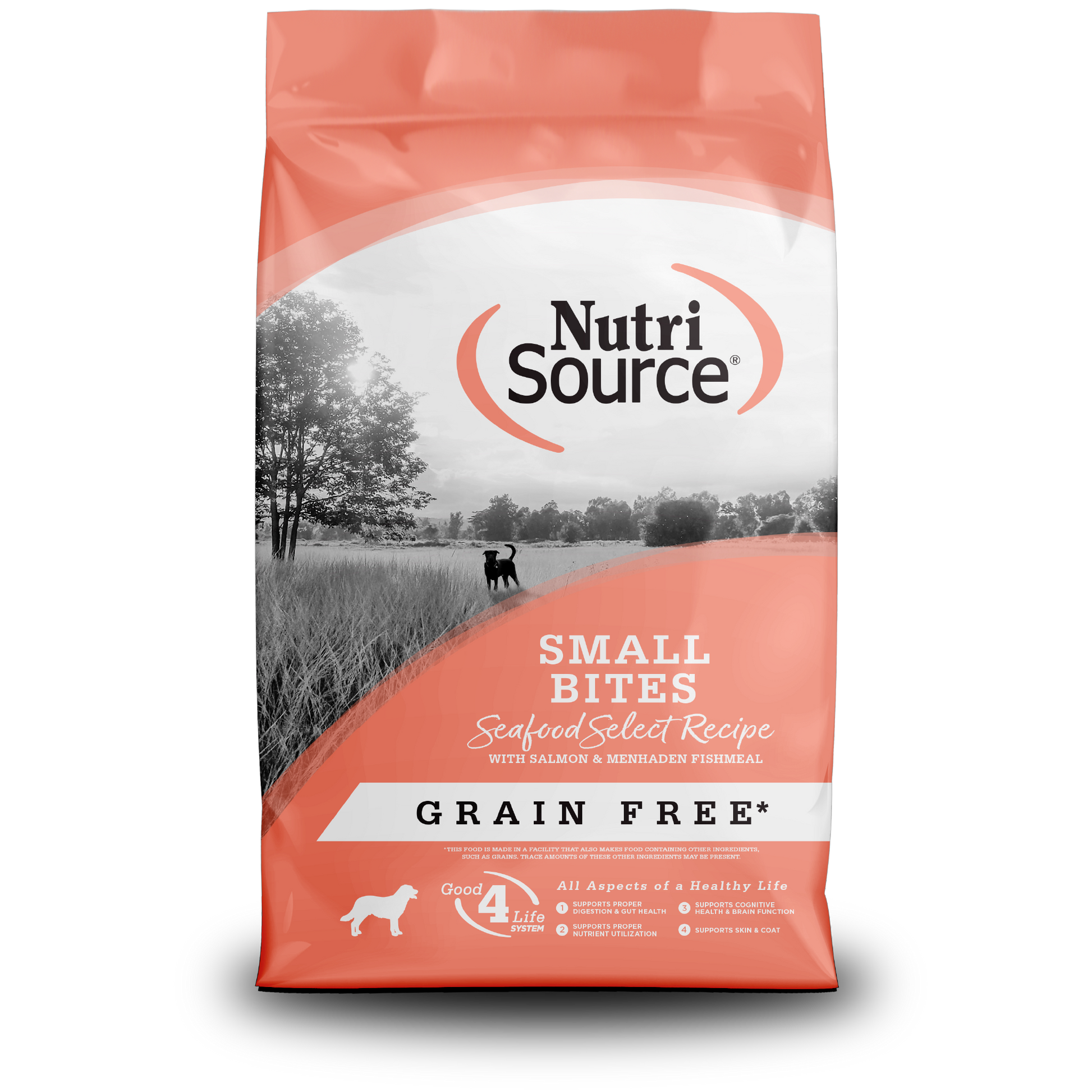 Grain Free Small Bites Seafood Select - bag front