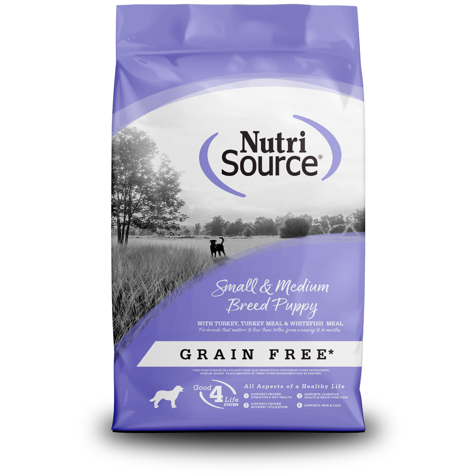 Grain Free Small and Medium Breed Puppy - bag front