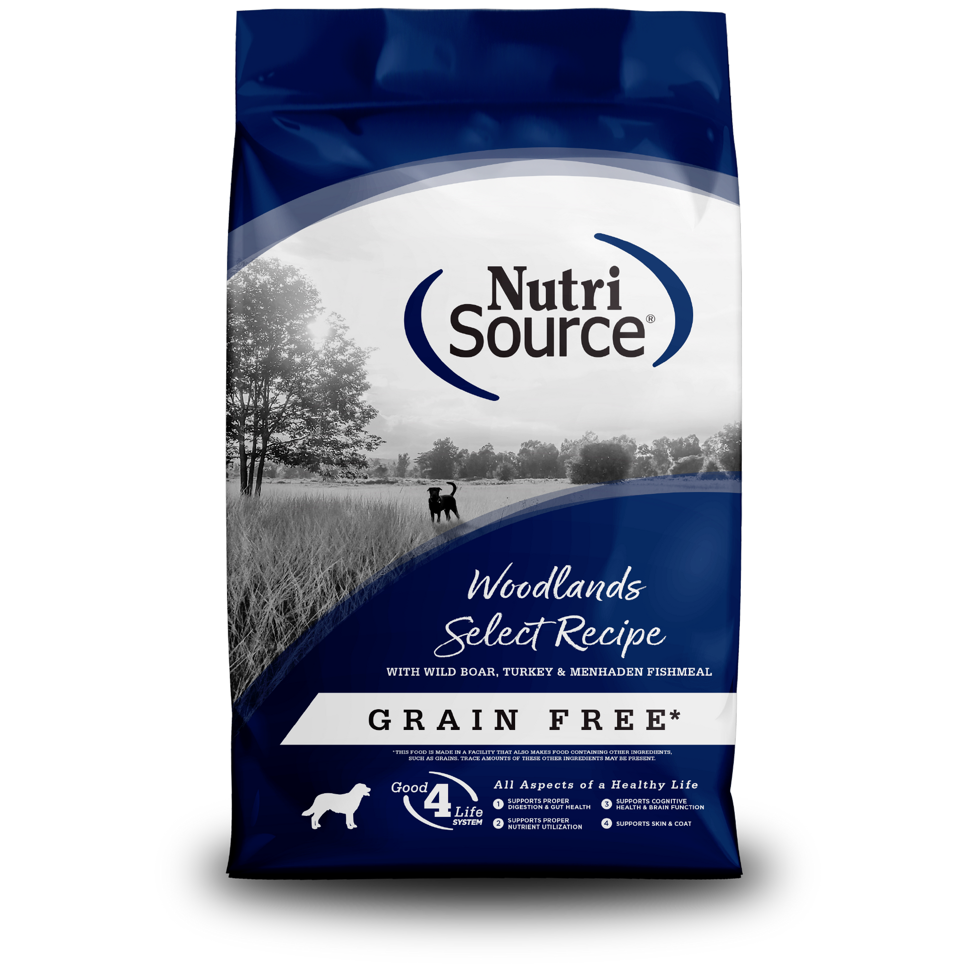 Grain Free Woodlands Select - bag front