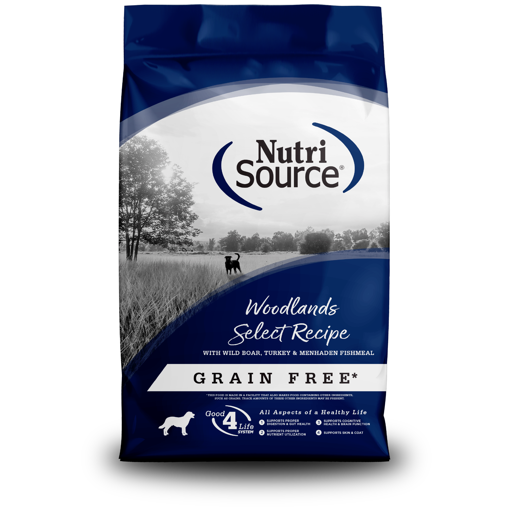 Grain Free Woodlands Select - bag front