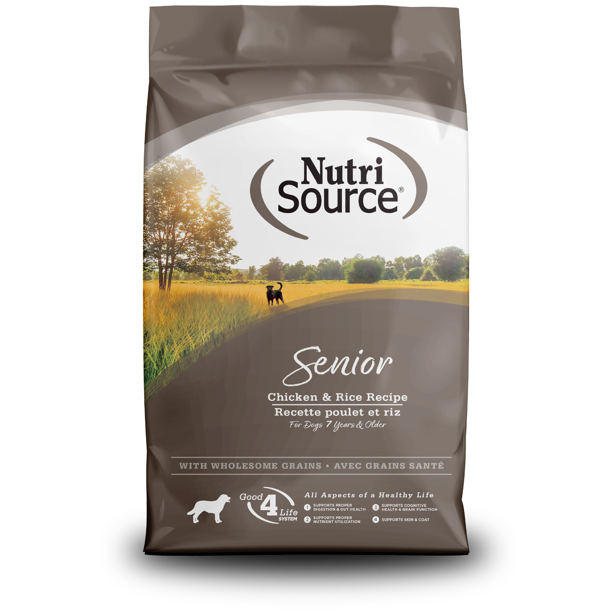 Senior Chicken & Rice - bag front