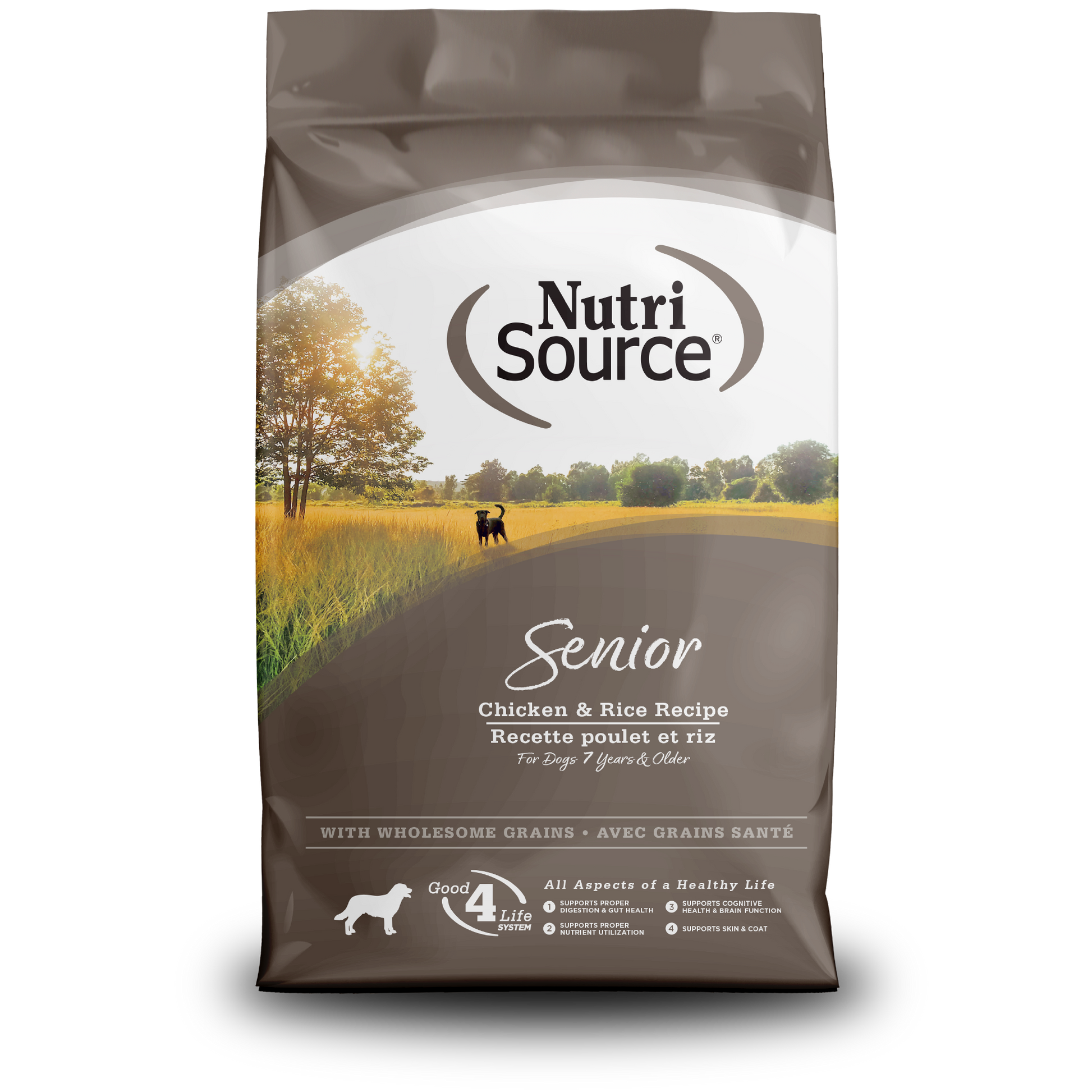 Senior Chicken & Rice - bag front