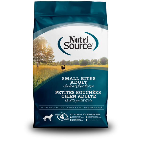 ace hardware nutrisource dog food NutriSource Adult Small Bites Chicken & Rice Dry Dog Food