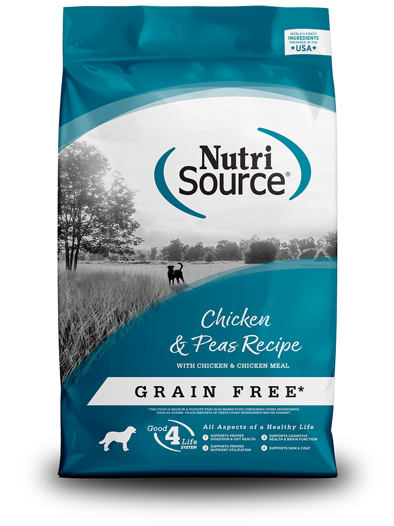 BUY Chicken Pea Dog Food Healthy Dog Food NutriSource Pet Foods Discover NutriSource Pet Foods