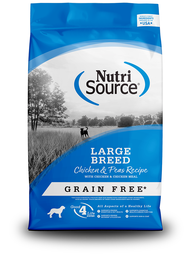 Grain Free Large Breed Chicken & Pea - bag front