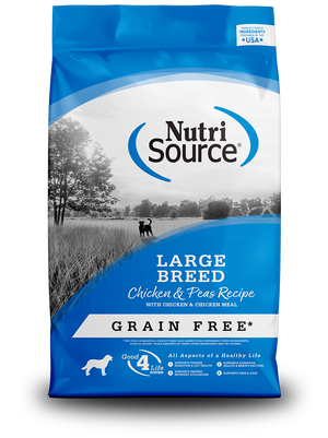 Grain Free Large Breed Chicken & Pea - bag front