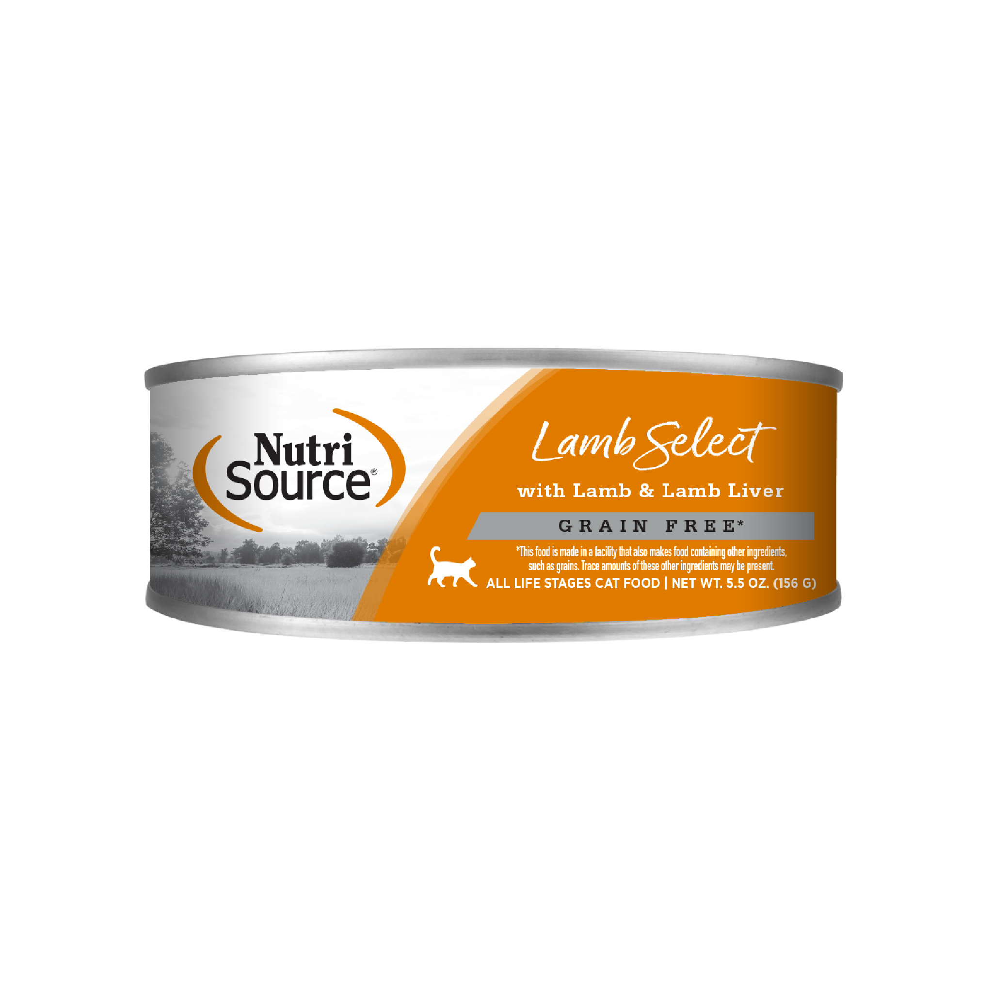 NutriSource Grain Free Lamb Select - can front