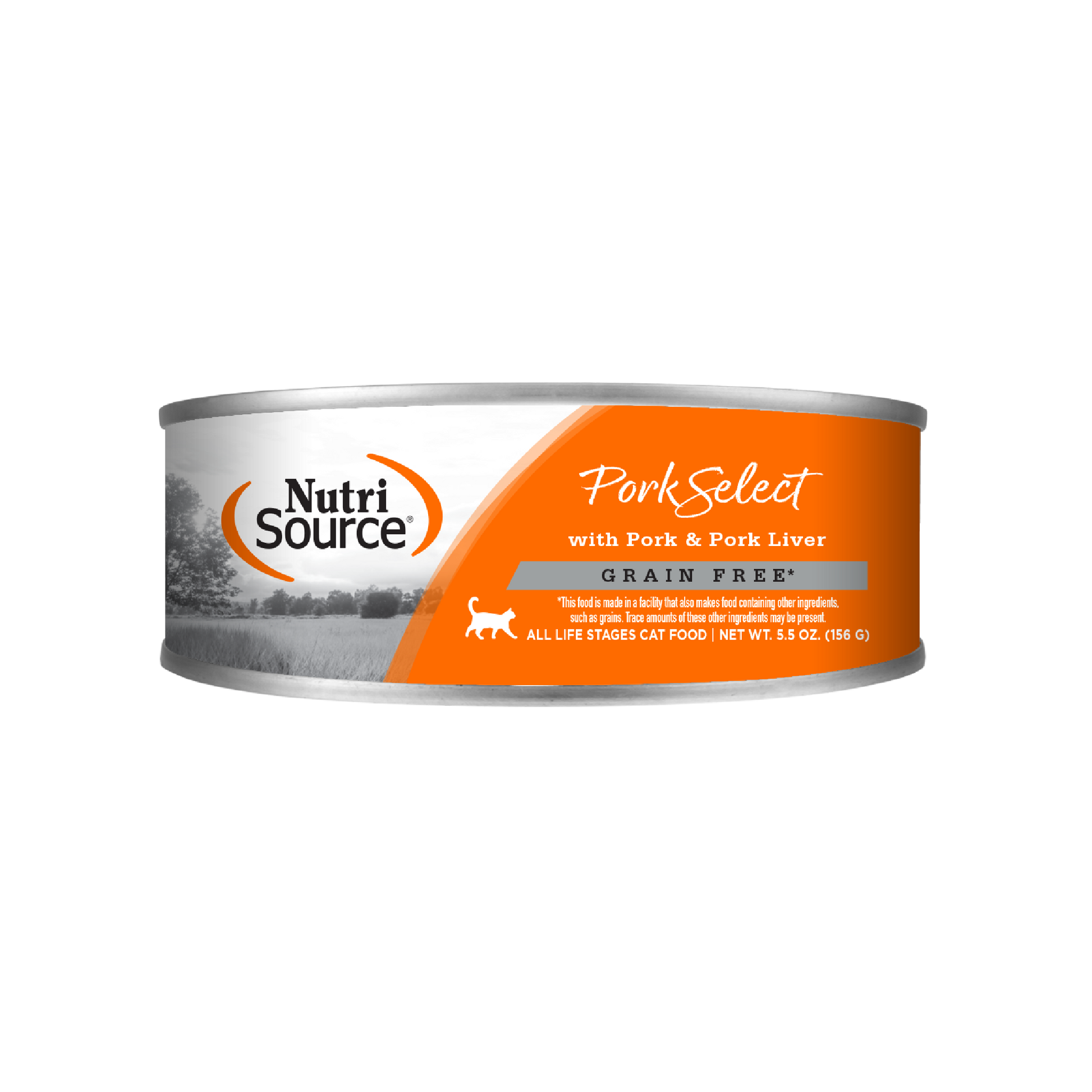 NutriSource Grain Free Pork Select - can front