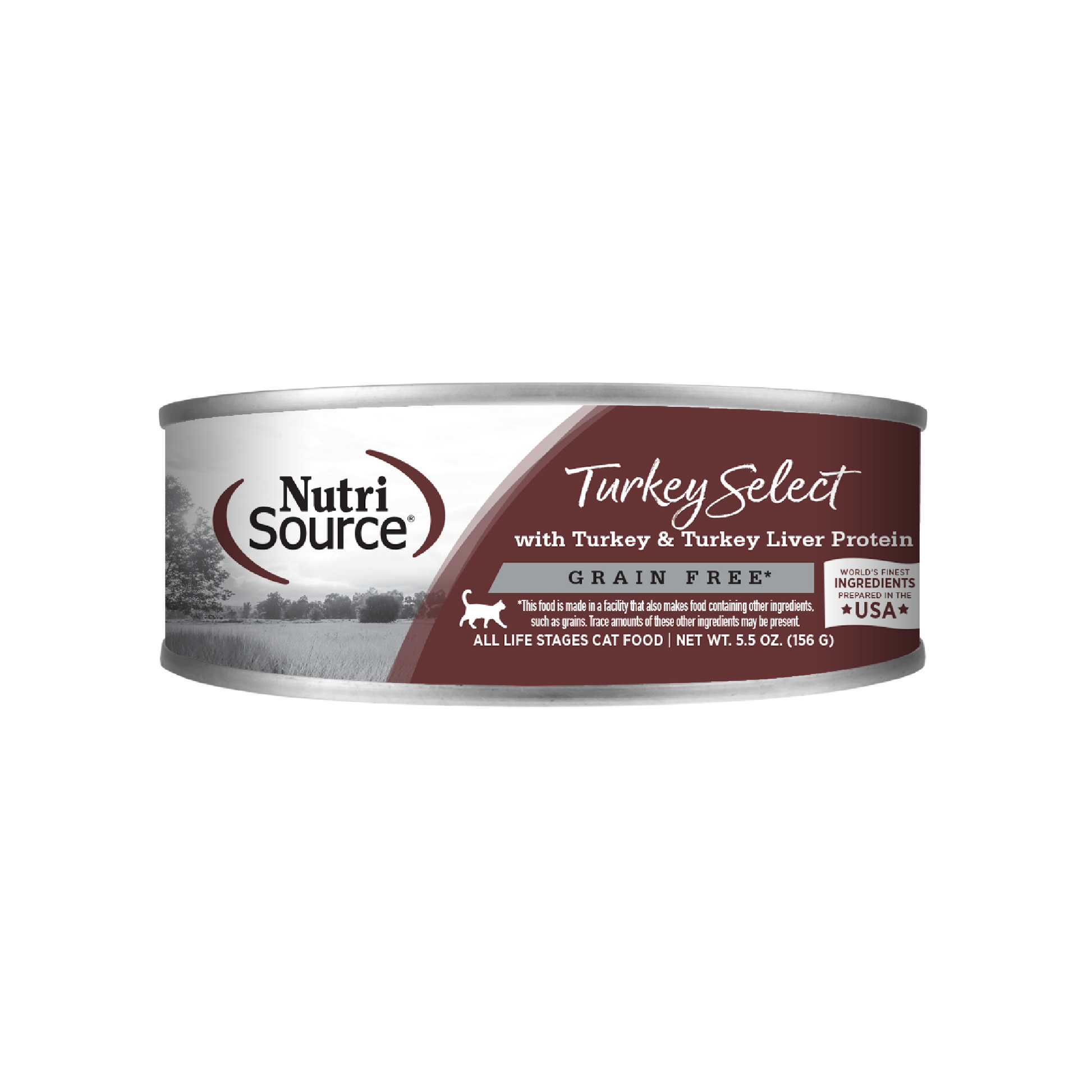 NutriSource Grain Free Turkey Select - can front