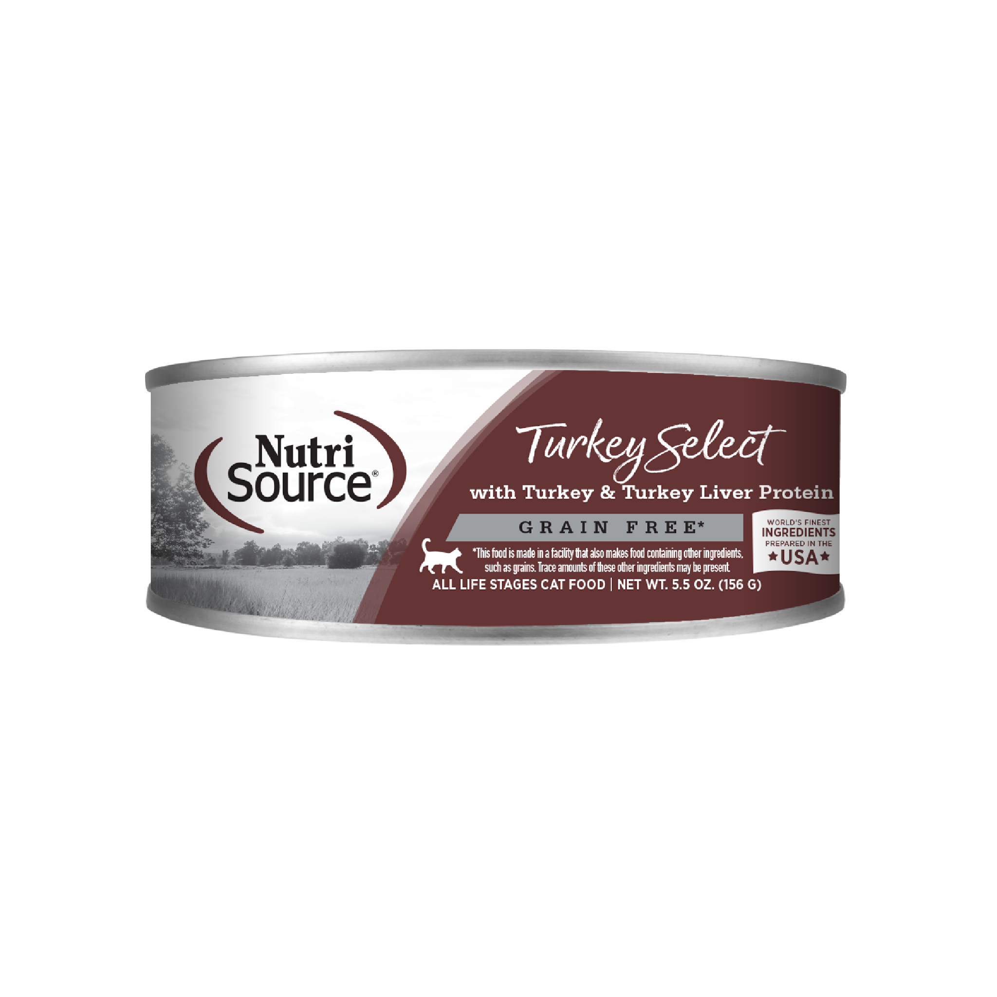 NutriSource Grain Free Turkey Select - can front