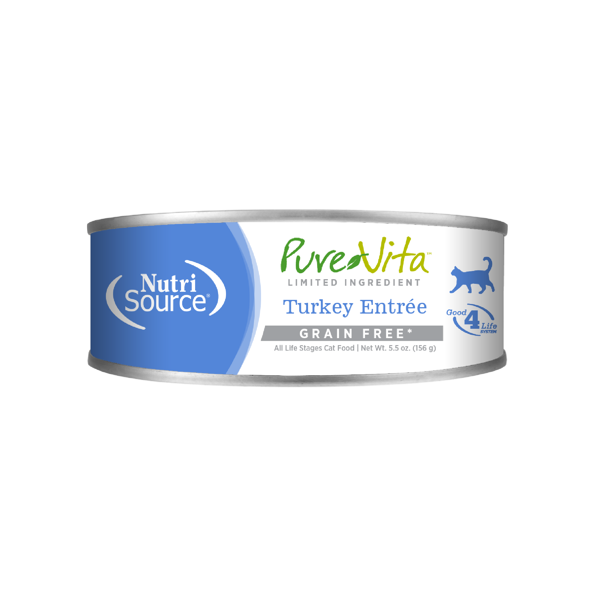 PureVita Turkey Entrée - can front