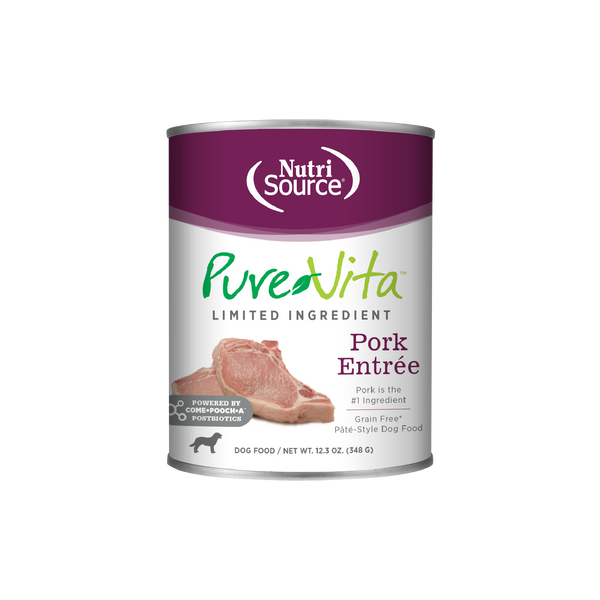 BUY PureVita Pork Entree Wet Dog Food | NutriSource Pet Foods