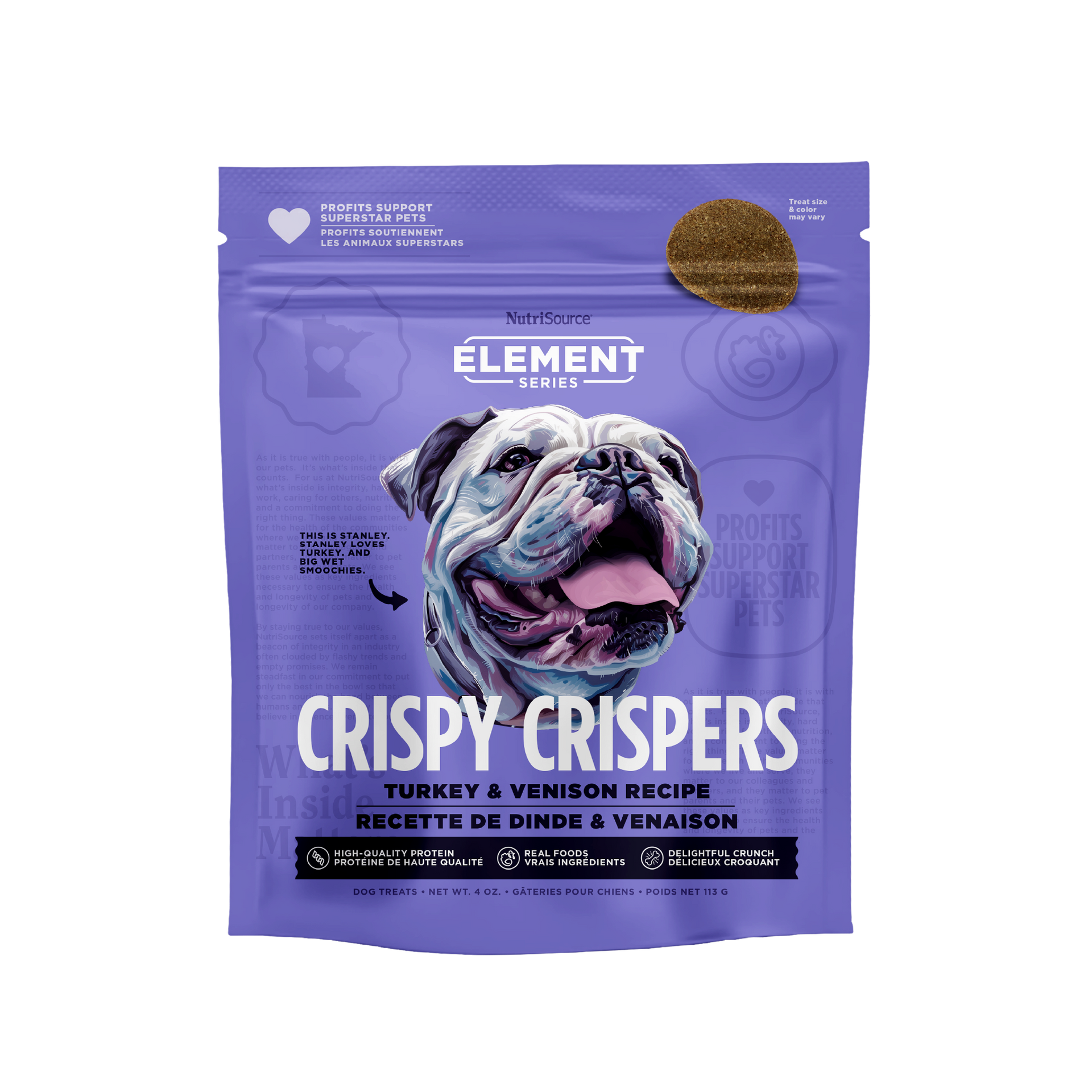 BUY Turkey & Venison Crispy Dog Treats | NutriSource Pet Foods