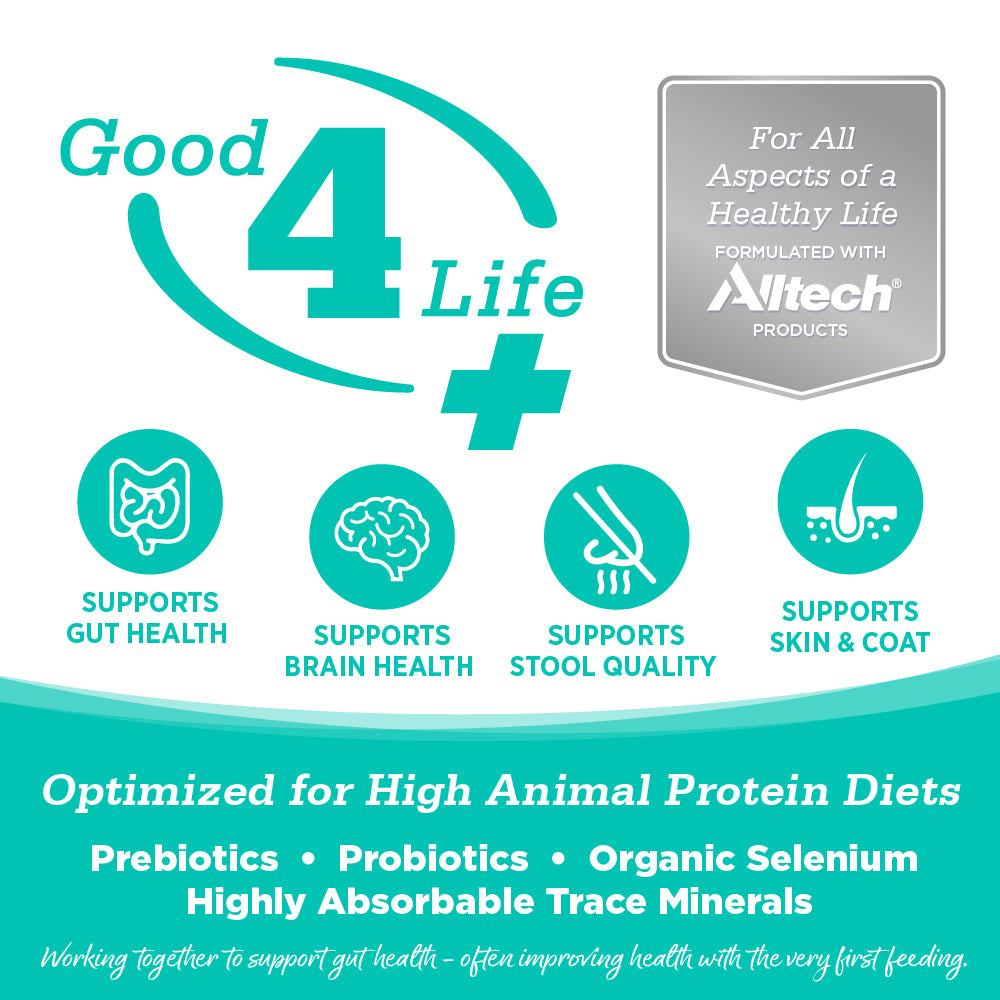Advertisement for 'Good 4 Life' product with Altech branding and health benefits listed.