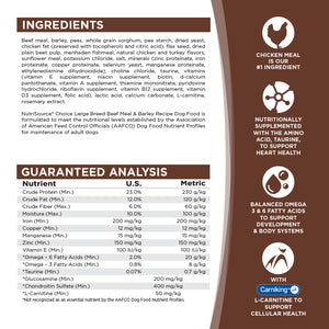Large Breed Beef Meal & Barley