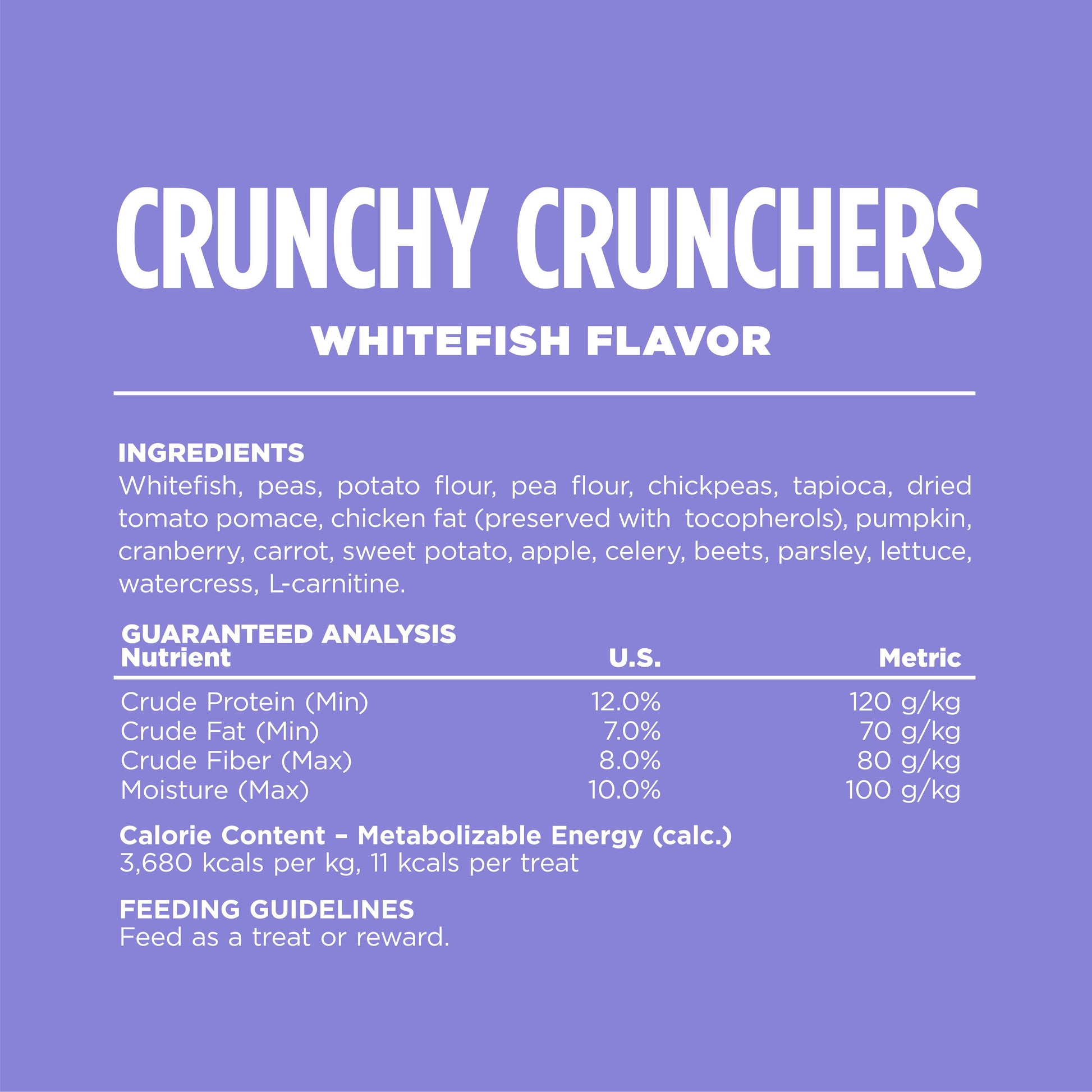 Ingredients & Guaranteed Analysis