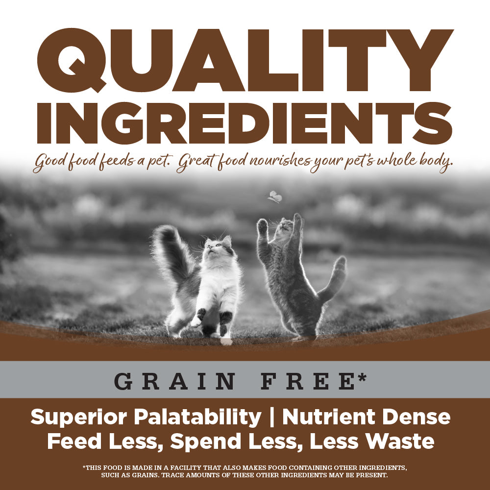 Quality Ingredients - Good food feeds a pet. Great food nourishes your pet's whole body.