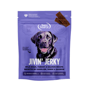 Wild Boar, Turkey & Salmon Jivin' Jerky