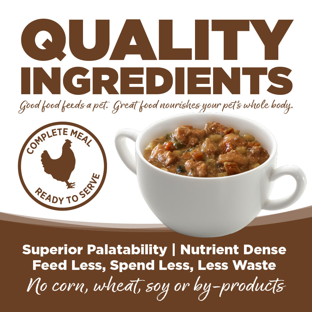 Quality Ingredients - Good food feeds a pet. Great food nourishes your pet's whole body.