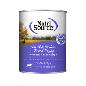 Small & Medium Breed Chicken & Rice Wet Puppy Food