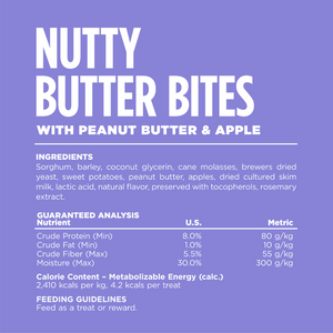 Peanut Butter & Apple Nutty Butter Bites