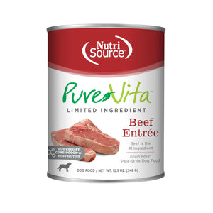 TetraPaks de plato principal de carne de res para perros