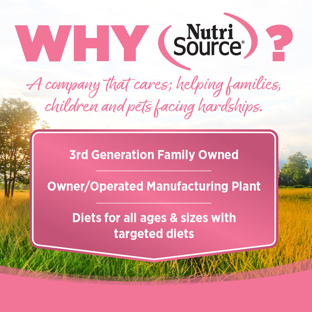 Advertisement on Why Nutrisource