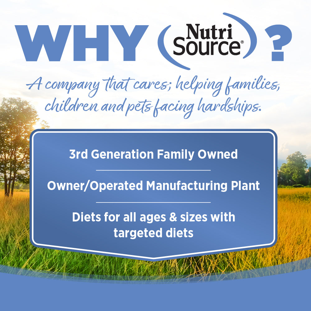 Advertisement on Why Nutrisource