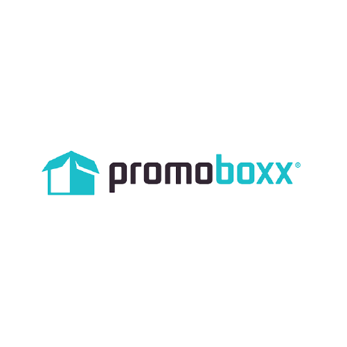 Promoboxx logo on a white background