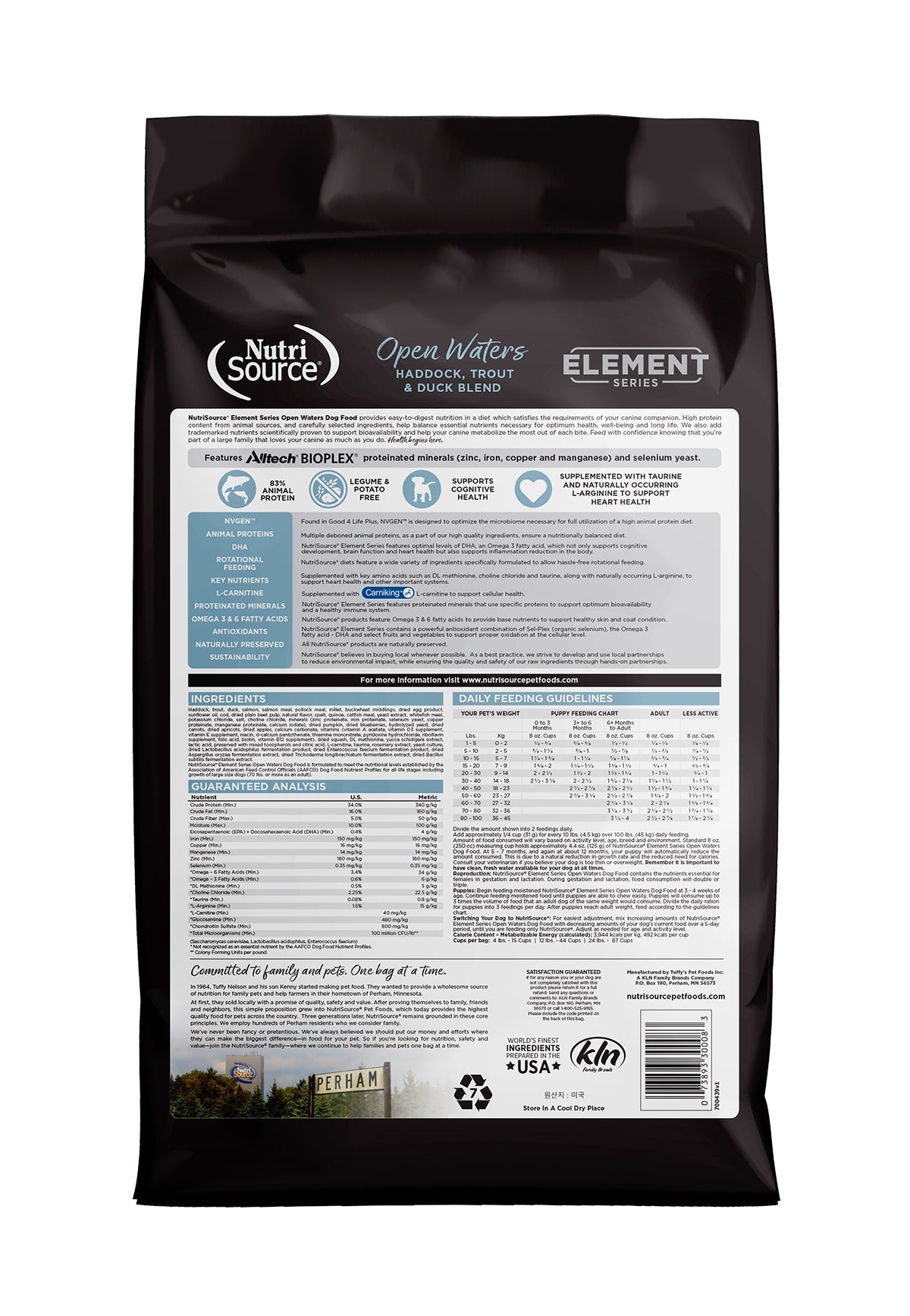 Element Series Open Waters - bag back