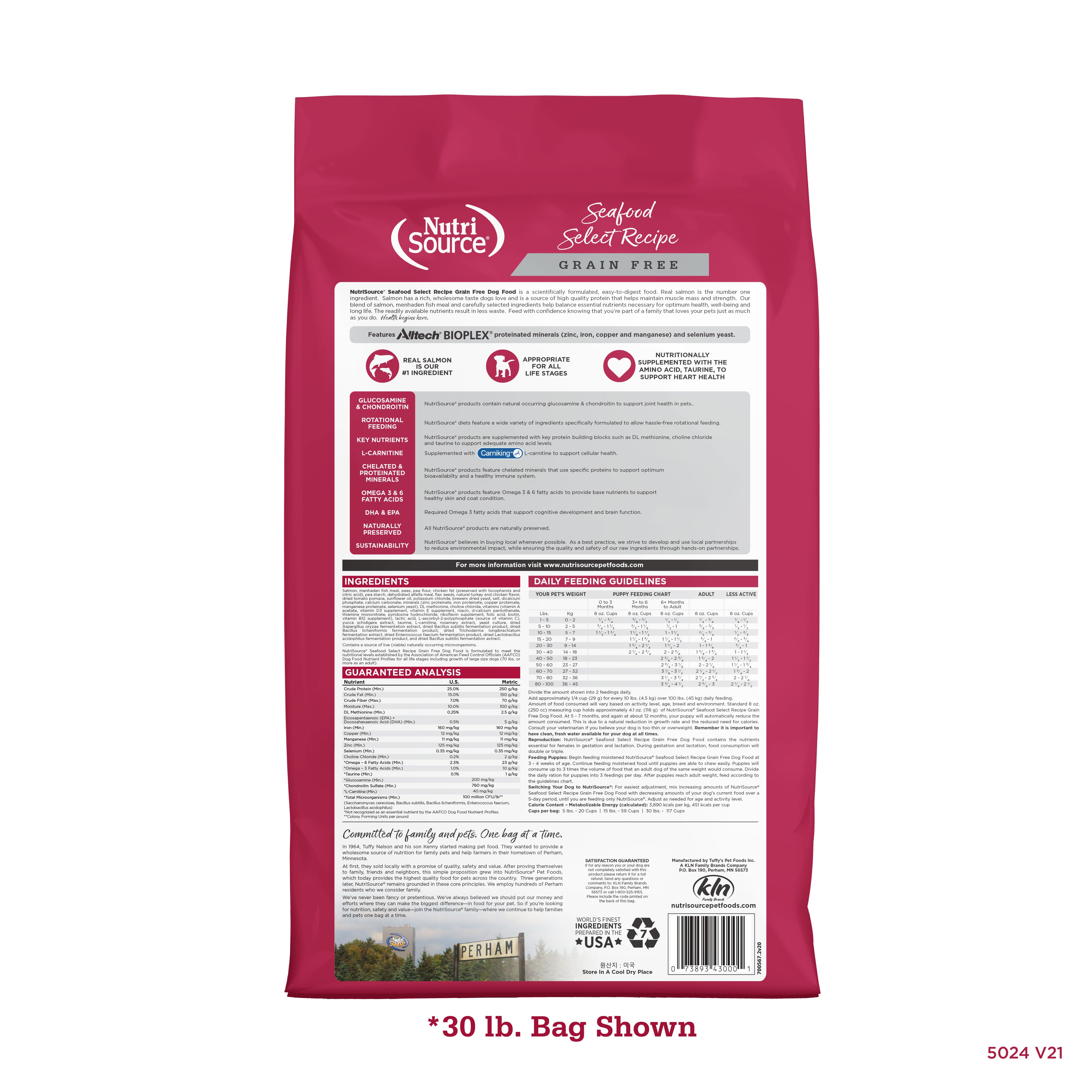 BUY Seafood Select Dog Food | Healthy Dog Food | NutriSource Pet