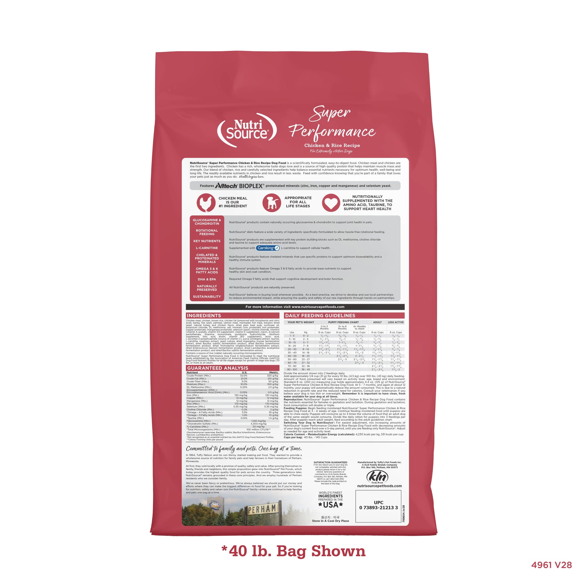 Super Performance - bag back