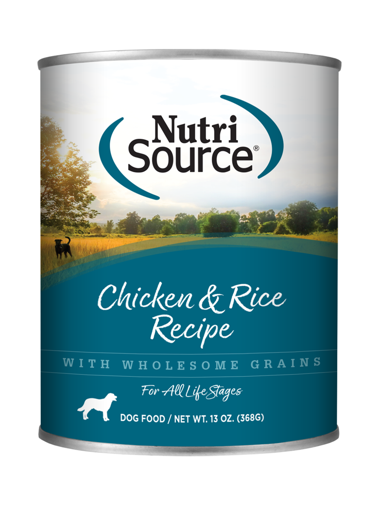BUY Chicken Rice Wet Canned Dog Food NutriSource Pet Foods