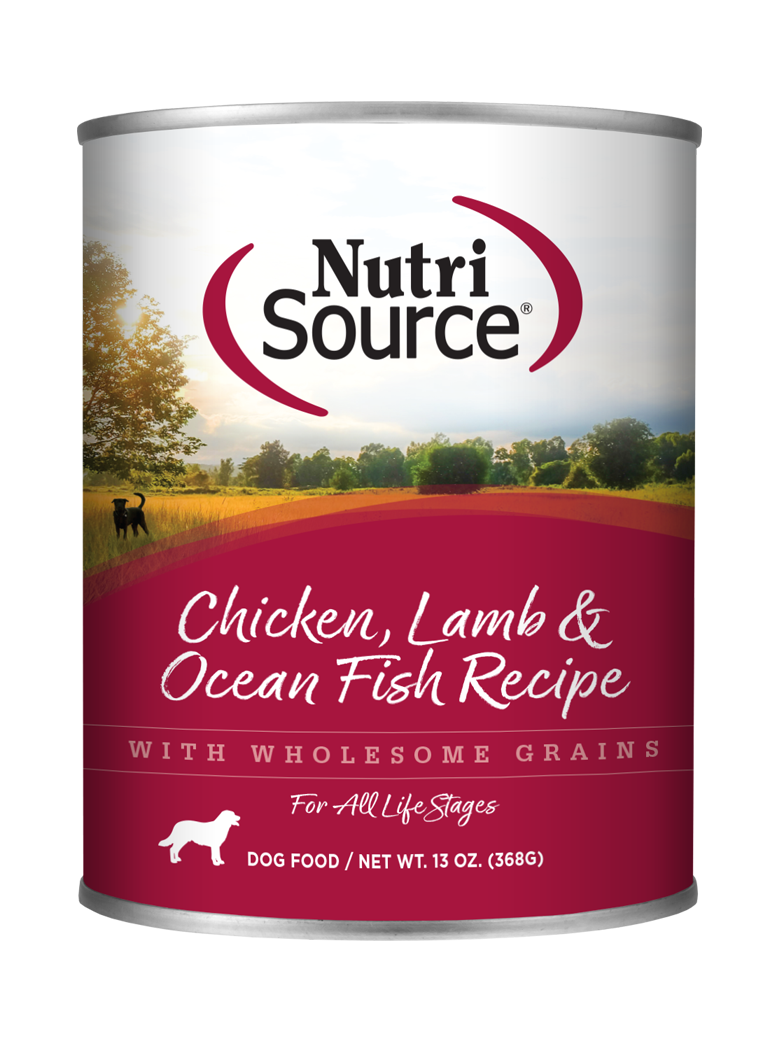 Chicken, Lamb & Ocean Fish Dog Formula