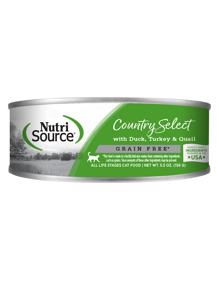 NutriSource Grain Free Country Select Canned Cat Food