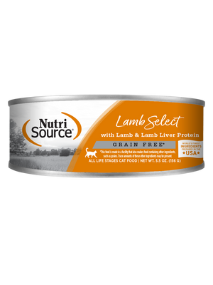 Grain Free Lamb & Lamb Liver Select Cat Formula