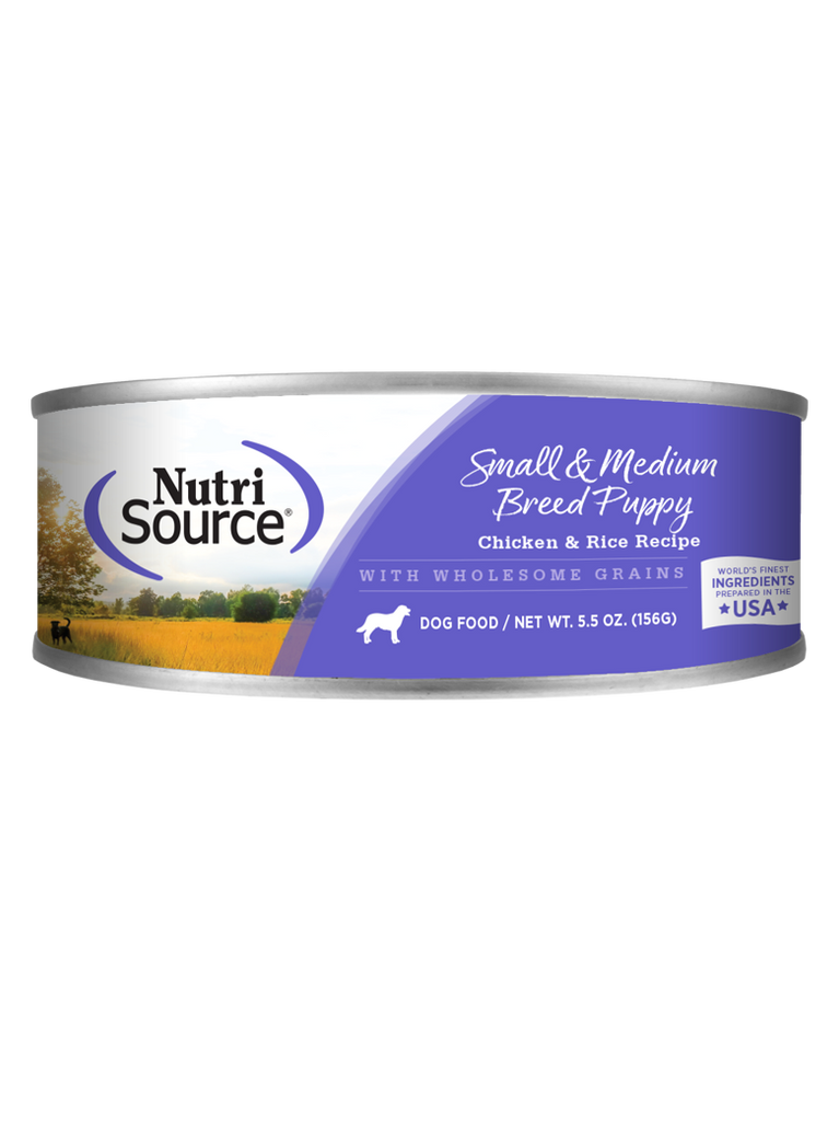 BUY Chicken Rice Small Medium Breed Puppy Wet Dog Food NutriSource Pet Foods Discover NutriSource Pet Foods