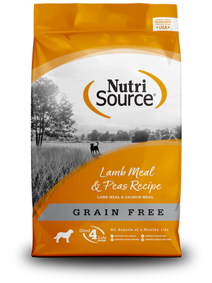 Grain Free Lamb Meal & Peas - bag front