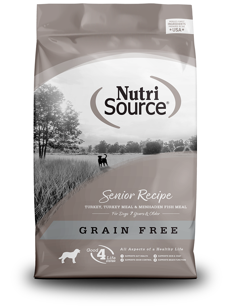 Grain Free Senior - bag front