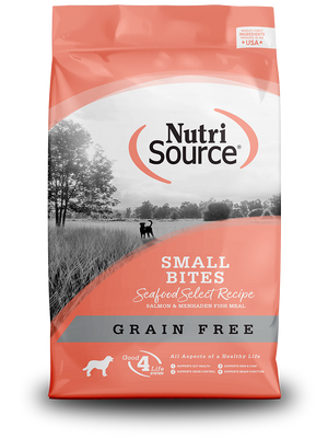 Grain Free Small Bites Seafood Select - bag front
