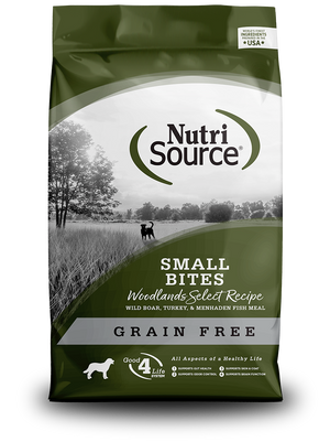 Grain Free Small Bites Woodlands Select - bag front