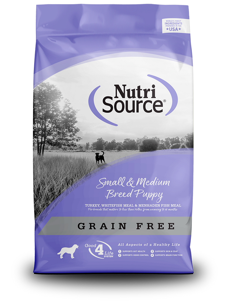 BUY Small Medium Breed Puppy Food Dog Food NutriSource Pet Foods Discover NutriSource Pet Foods