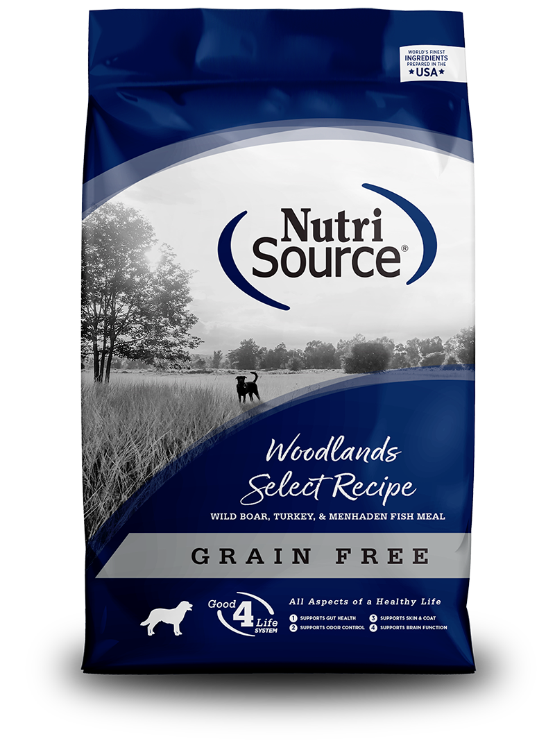 Grain Free Woodlands Select - bag front
