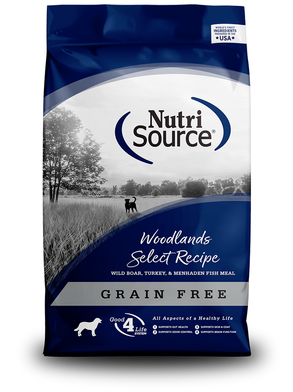 Grain Free Woodlands Select - bag front