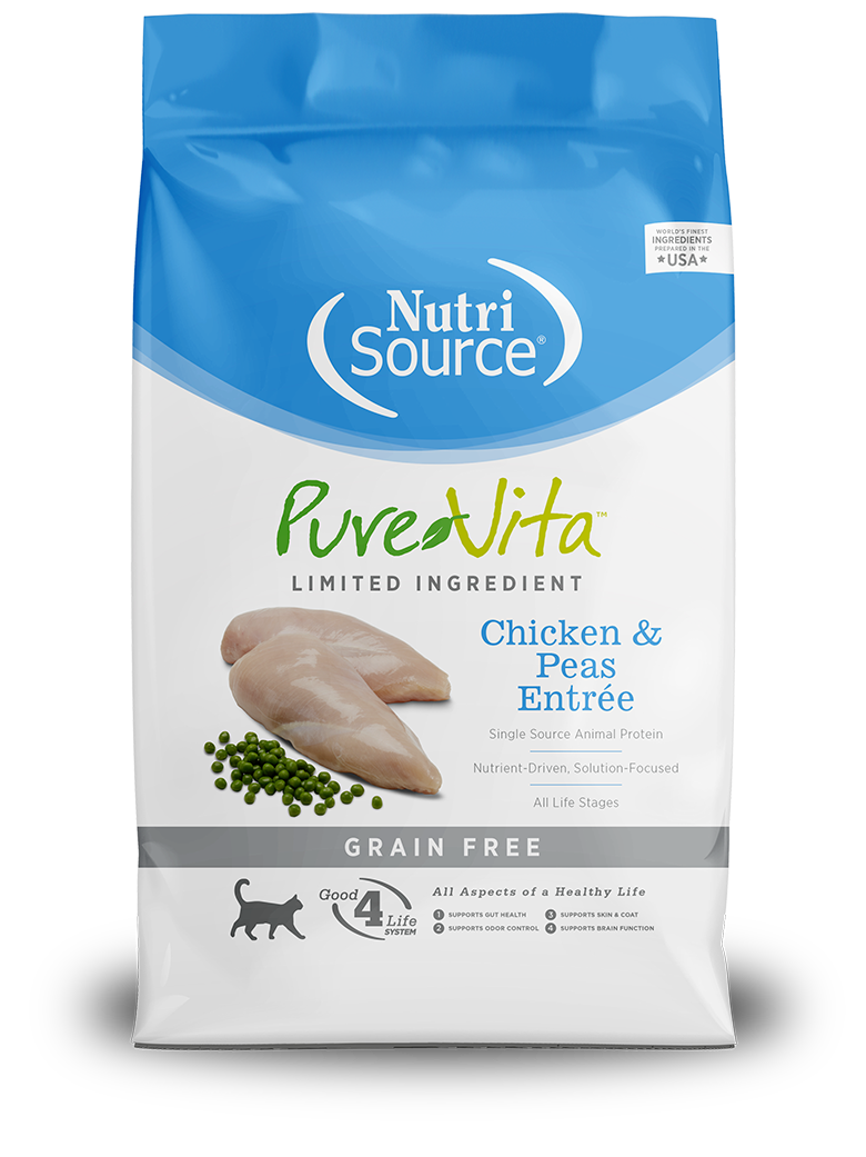 Grain Free Chicken & Peas Entrée - bag front