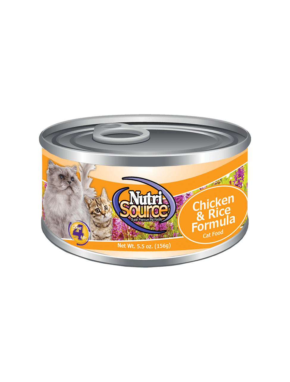 Chicken & Rice Cat Formula - can