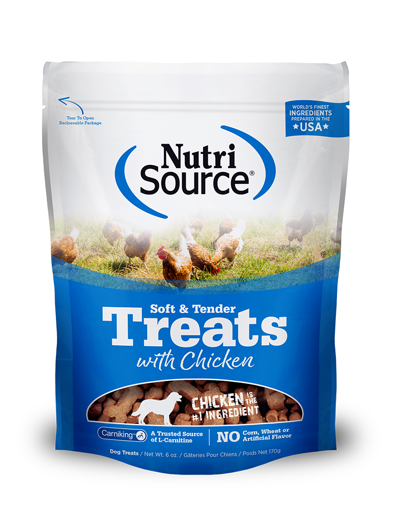 BUY Soft Tender Chicken Dog Treats NutriSource Pet Foods