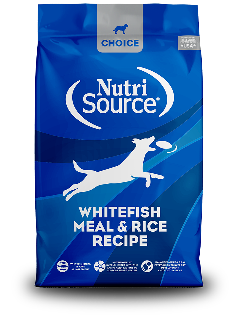 Whitefish Meal & Rice - bag front
